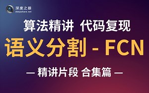 【论文复现代码数据集见评论区】FCN语义分割的“开山之作”，小姐姐10小时中气十足讲paper，你也能专注学习不犯困