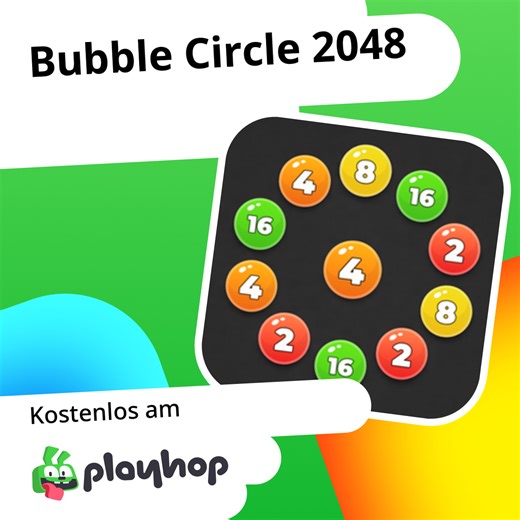 Bubble Circle 2048: Kostenlos online spielen auf Playhop