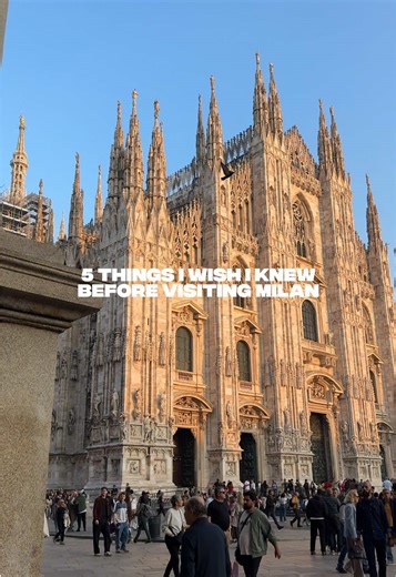 Top 5 Travel Tips for Milan, Italy