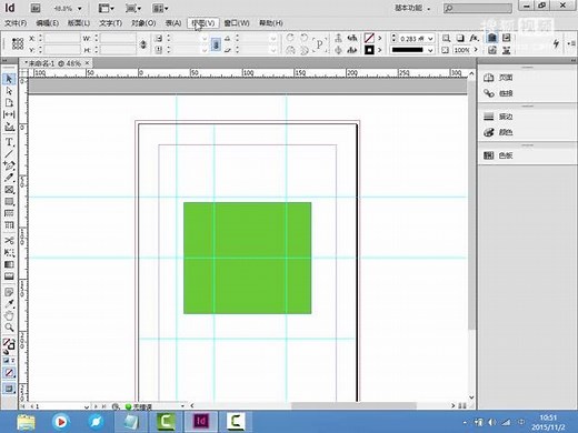 11、InDesign 靠齐参考线、智能参考线、删除跨页上的所有参考线！