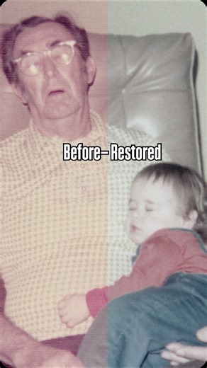 This is the same photo. Not recreated. Not AI. Not filtered. Just carefully restored by hand — color by color — so the moment looks the way it was meant to be remembered. Most old photos aren’t “bad.” They’re just faded, yellowed, and ignored for decades. This is what preservation actually looks like. If you have photos like this sitting in albums or boxes, you don’t have to guess what’s possible. DM me “RESTORE” or check the link in my bio. photo restoration photo digitizing old photos restored