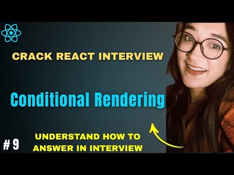 Conditional Rendering in React | If Else, Ternary, && Explained | React Interview Questions 2026