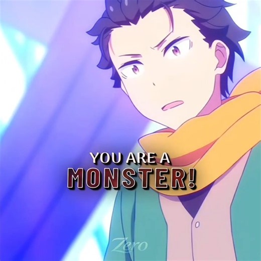 rui calls subaru a monster 🥶 | re:zero ep 16 "natsuki subaru" edit