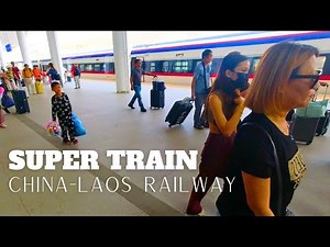 Streaking across Laos on the China-Laos Railway