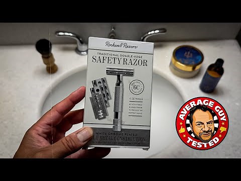 Rockwell 6C Review — The Best Adjustable DE Safety Razor Under $60? — avergae guy tested
