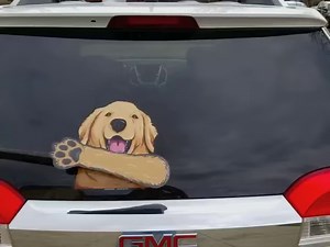 Nothing livens up your ride like a friendly wave from 🐾 man's best friend! 🐶 WiperTags attach to rear widows with rear wipers! They're all-weather resistant and quality made in USA. Join thousands of satisfied customers and get yours now with FAST SHIPPING! >> https://goo.gl/xDXHke | WiperTags