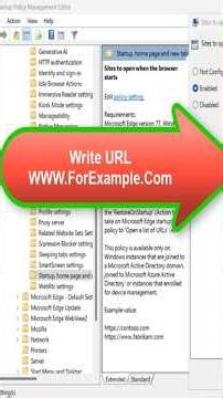 Configure Home Page For Microsoft Edge Using Group Policy On Windows Server 2025
