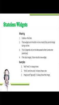 Flutter Stateful vs Stateless Widget in Real - Part 1