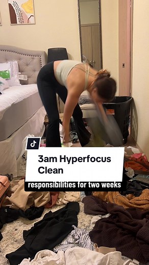Late Night Hyperfocus Cleaning Session | ADHD Tips & Tricks