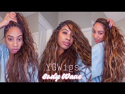 Must-try Body Wave Boho Braids! YGWigs Review + How to SLAY the Look!