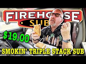 NEW • Smokin' Triple Stack Sub at Firehouse Subs