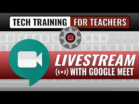 How to Livestream with Google Meet