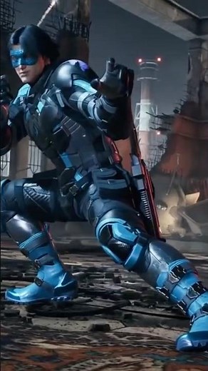 Slade Wilson VS Nightwing - Tekken 8 #nightwing #deathstroke #dc #tekken #tekken8 #dccomics