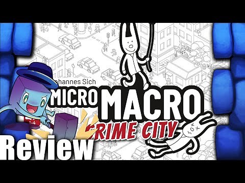 MicroMacro: Crime City Review - with Tom Vasel