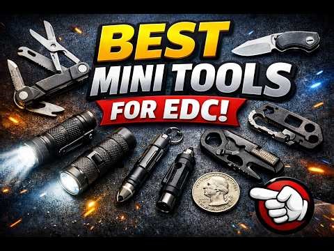 Everyday Carry Mini Tools that you'll actually use. #icon #klein #kobalt #wiha #711 #knipex