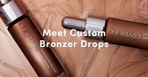 New! Create your own sun-soaked glow with Custom Bronzer Drops, exclusive to coverfx.com. | Cover FX | Facebook