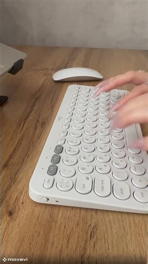 Typing with long nails + soft rain sounds for a calm, cozy ASMR vibe