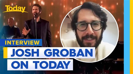 Josh Groban catches up with Today