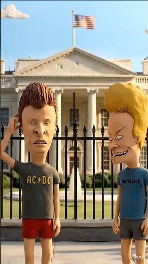 Beavis and Butt-Head Visit the White House and Cause Chaos in Washington