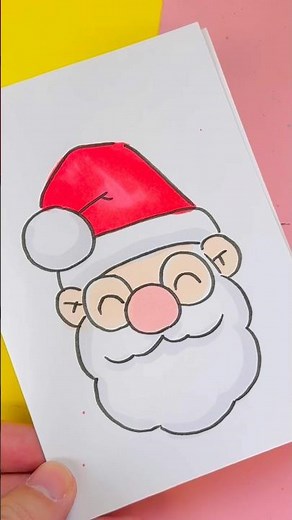 🎅🎄 How to Draw a Kawaii Santa Claus ✨ Step by Step