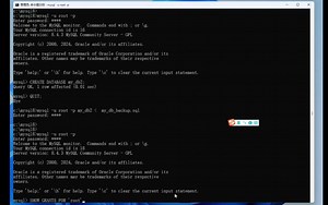 MySQL数据库基本操作2-备份、权限与增删用户