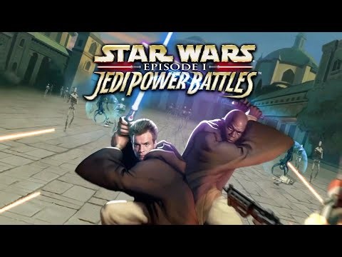 Прхождение Star Wars Episode I Jedi Power Battles без комментариев часть 8