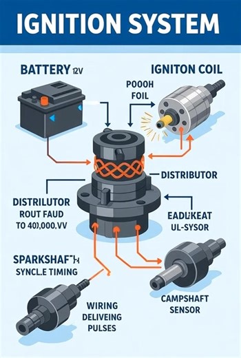 The Engine's Heartbeat is a Spark! Every combustion cycle needs a fierce, precise spark. If it's weak, you get misfires, wasted fuel, and sluggish power. Don't ignore the sputter! ⚡ | Gilbert Nyamberi