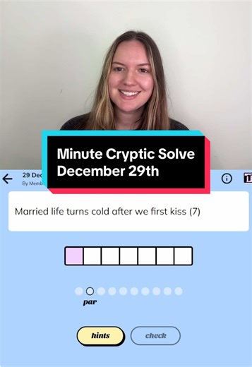 Minute Cryptic Puzzle Challenge