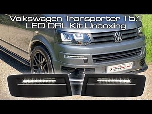 VOLKSWAGEN TRANSPORTER T5.1 LED DRL (DAYTIME RUNNING LIGHTS) KIT