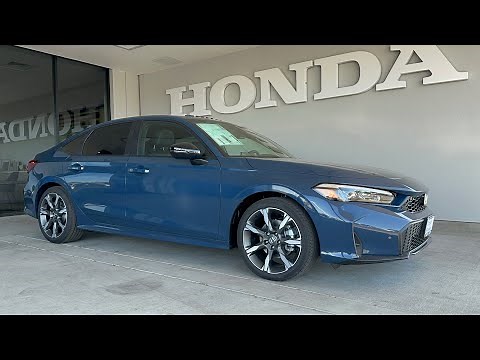 2026 Honda Civic Hybrid Sport Touring Blue Lagoon Pearl
