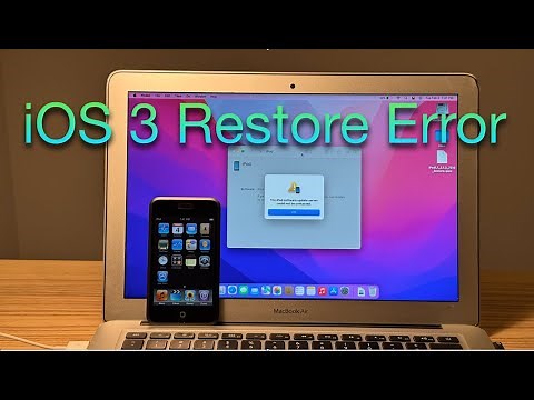How to Restore an iPod touch 1st Gen in 2025 (Fix iOS 3 iTunes Error)