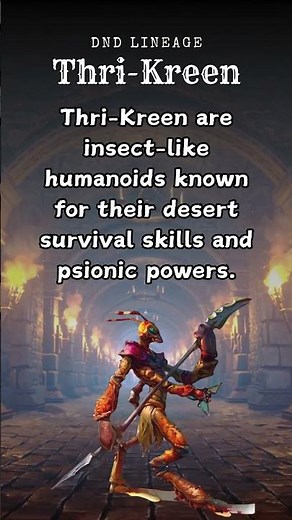 DND Lineage: Thri-Kreen