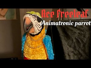 Creating an Animatronic parrot from Squawkers from Hasbro