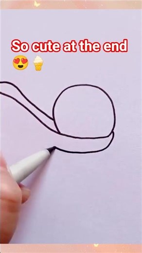 Cute Ice Cream Drawing 🍦💖 | Dibujo Fácil Helado | Easy Drawing for Kids #Shorts