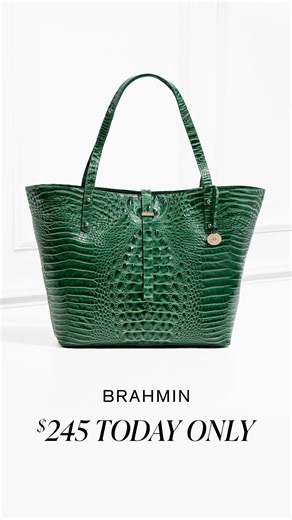 18K views | Today only – shop our exclusive All Day Tote at this special price point. | Brahmin Handbags | Facebook