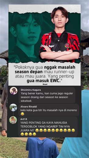 NNAEL SEASON DEPAN PENGEN LOLOS KE EWC