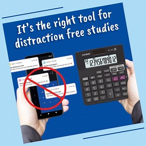 Perfection needs practice. Mobiles are not allowed in examination, hence practice on a calculator to use it optimally in examination. | Casio Calculators India