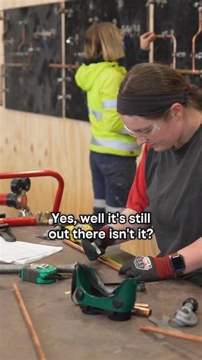 Meet Monique, she's currently completing a Cert II Plumbing Pre-apprenticeship at North Metro TAFE. It's a hands-on course teaching her valuable skills - and it's completely fee-free. Having just signed up as an apprentice with a host employer, Monique will commence a Cert III in Plumbing - a low-fee course. We’ve made more than 140 TAFE courses completely fee-free and over 160 low-fee, making training more affordable and accessible for Western Australians. By investing more than ever in TAFE, w