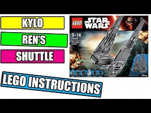 LEGO INSTRUCTIONS - KYLO REN'S COMMAND SHUTTLE - STAR WARS - LEGO 75104