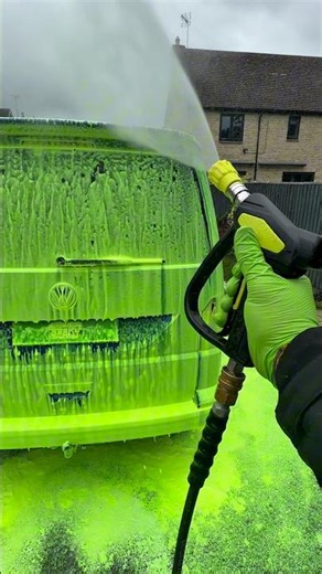 Super Satisfying ASMR POV Rinse | Volkswagon Transporter #satisfying #asmr #pov #cleaning