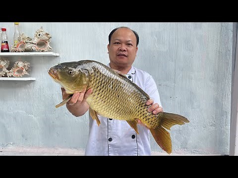 Grilled carp with salt and chili. The most delicious carp recipes // Asian chef