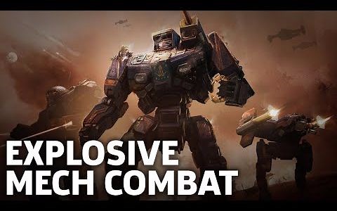 《暴战机甲兵 BattleTech》 - 机动战斗战略游戏試玩 Strategic Mech Combat Gameplay