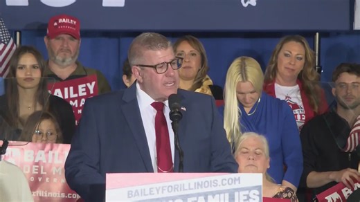 Darren Bailey addresses supporters