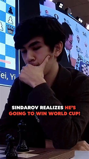 174K views · 1.9K reactions | IT'S SINDAROV'S WORLD!  Huge congrats to the 19yo superstar, the YOUNGEST to ever win the FIDE World Cup! | Chess.com | Facebook