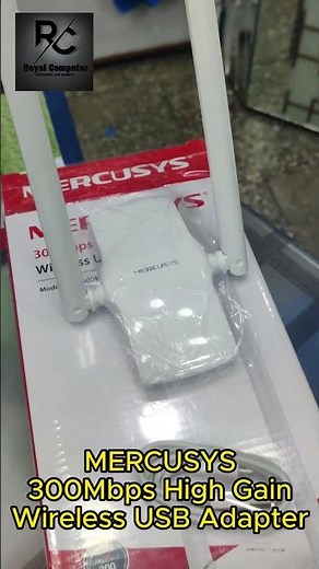 MERCUSYS 300 Mbps High Gain Wifi USB Adapter