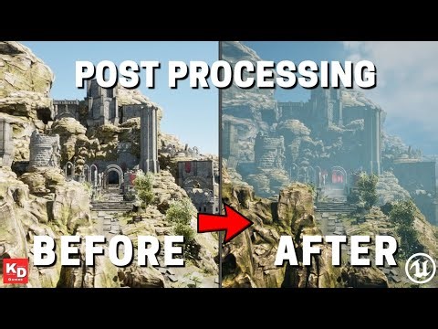 Make Your Game Less Generic in 5 Minutes | UnrealEngine Post Processing and volumetric fog tutorial