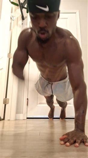 Fast pace pushup challenge #chestexercises