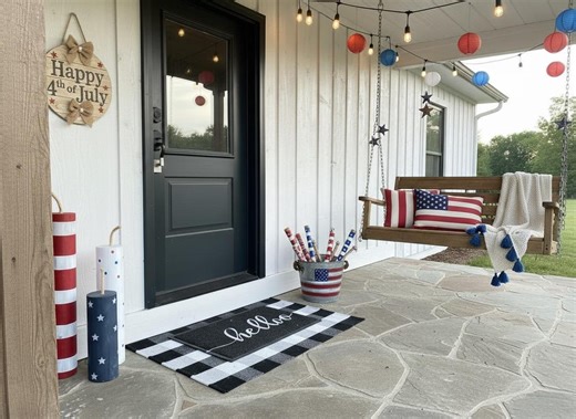 4th of July Decor for Front Porch: Wood Firecrackers - Etsy