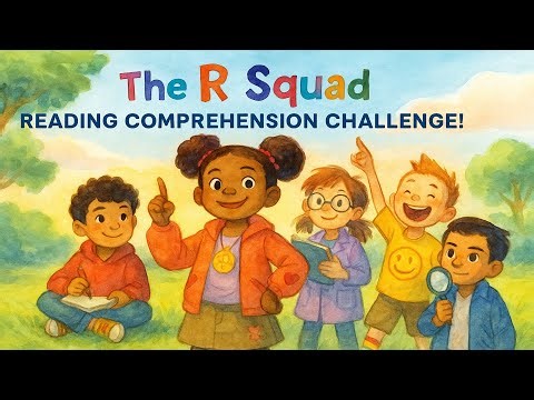 The R Squad Reading Comprehension Challenge 7 for Grades 1–3! #quiz #readingcomprehension #kidsbooks