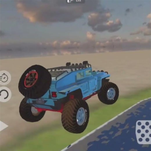 Offroad Jeep 4x4 Car Driving Simulator Gameplay 🚙⛰️ | Free Browser Game | MadKidGames.com #offroad
